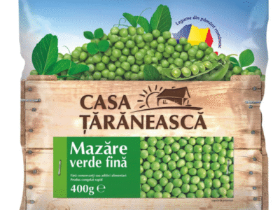 Mazăre verde fină.